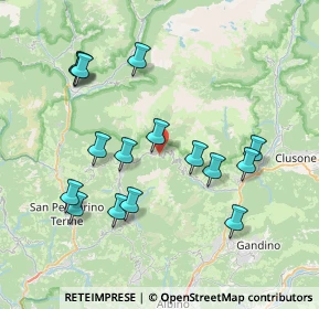 Mappa Via Mincucco, 24013 Oltre il Colle BG, Italia (7.82625)