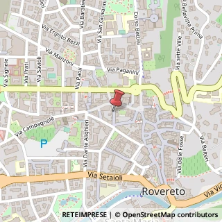 Mappa Via Scuole, 19, 38068 Rovereto, Trento (Trentino-Alto Adige)
