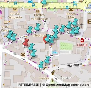 Mappa Via delle Scuole, 38068 Rovereto TN, Italia (0.059)