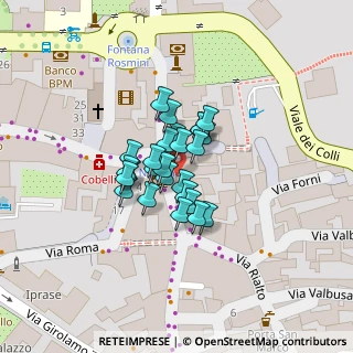 Mappa Piazza Cesare Battisti, 38068 Rovereto TN, Italia (0)
