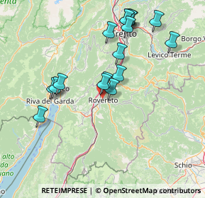 Mappa Pomeriggio e sabato su appuntamento, 38068 Rovereto TN, Italia (15.09235)