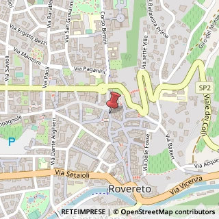 Mappa Piazza battisti cesare 13, 38068 Rovereto, Trento (Trentino-Alto Adige)
