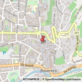 Mappa Via Rialto, 16, 38068 Rovereto, Trento (Trentino-Alto Adige)