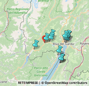 Mappa Piazza Europa, 38067 Ledro TN, Italia (12.01)