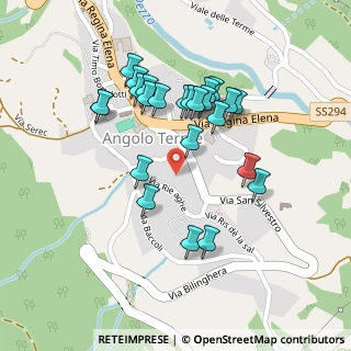 Mappa Via San Silvestro, 25040 Angolo Terme BS, Italia (0.21167)