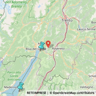 Mappa Via Don Chiattini, 38060 Ronzo-chienis TN, Italia (52.92357)