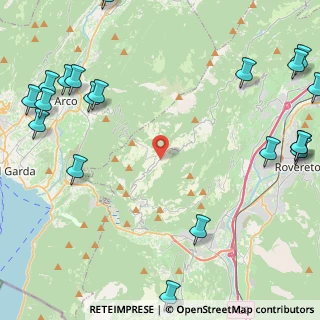 Mappa Via Don Chiattini, 38060 Ronzo-chienis TN, Italia (6.676)