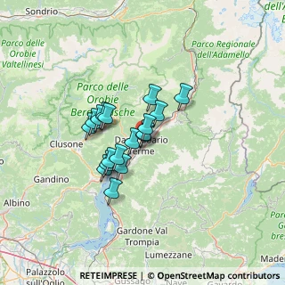 Mappa Via Don Guido Turla, 25041 Darfo Boario Terme BS, Italia (9.185)