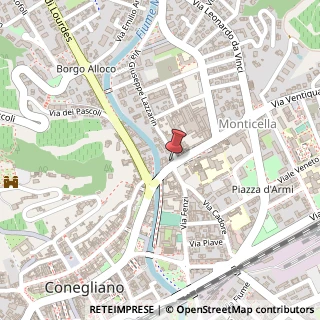 Mappa Via Madonna, 15, 31015 Conegliano, Treviso (Veneto)