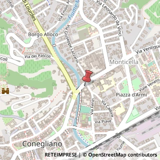 Mappa Via Madonna, 8, 31015 Conegliano, Treviso (Veneto)