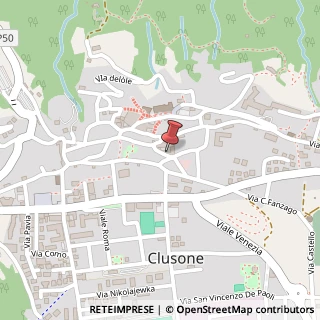 Mappa Via Bonomo de Bernardi, 37, 24023 Clusone, Bergamo (Lombardia)
