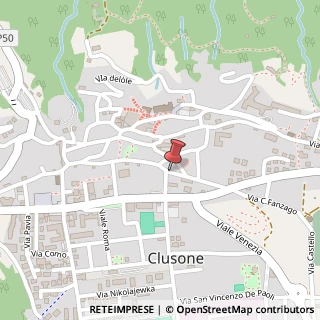 Mappa Via Bernardino Baldi, 2, 24023 Clusone, Bergamo (Lombardia)