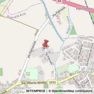 Mappa Via Palmada, 15, 33049 Bagnaria Arsa, Udine (Friuli-Venezia Giulia)