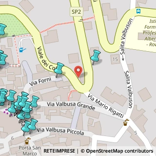Mappa Salita Valbuson, 38068 Rovereto TN, Italia (0.09286)