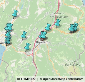 Mappa Salita Valbuson, 38068 Rovereto TN, Italia (9.263)