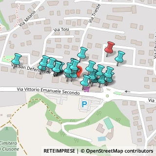 Mappa Via S. Defendente, 24023 Clusone BG, Italia (0.06786)