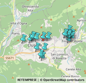 Mappa Via S. Defendente, 24023 Clusone BG, Italia (1.579)