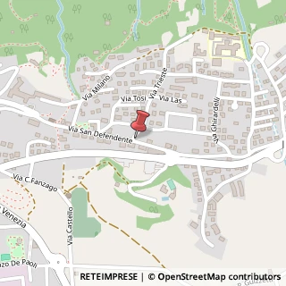 Mappa Via San Defendente, n. 33, 24023 Clusone, Bergamo (Lombardia)