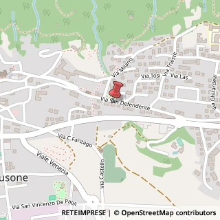 Mappa Via San Defendente, 34, 24023 Clusone, Bergamo (Lombardia)