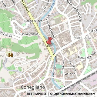 Mappa 31015 Conegliano TV, Italia, 31015 Conegliano, Treviso (Veneto)