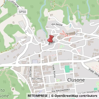 Mappa Via Lattanzio Querena, 32, 24023 Clusone, Bergamo (Lombardia)