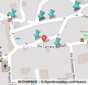 Mappa Via Carrara Spinelli, 24023 Clusone BG, Italia (0.1245)