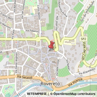 Mappa Via Forni, 4, 38068 Rovereto, Trento (Trentino-Alto Adige)