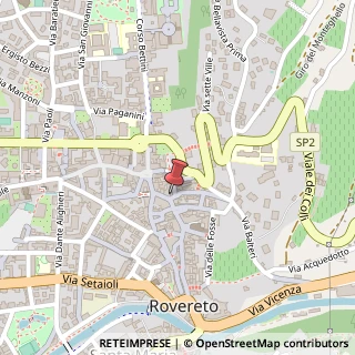 Mappa Via Rialto, 36, 38068 Rovereto, Trento (Trentino-Alto Adige)