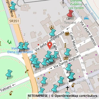 Mappa Via della Campagnola, 34072 Gradisca d'Isonzo GO, Italia (0.07407)