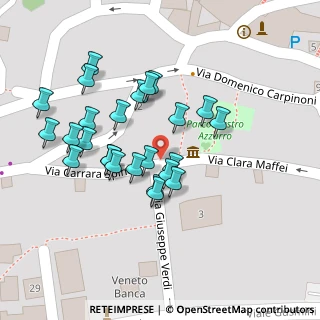Mappa Piazza Marinoni, 24023 Clusone BG, Italia (0.032)