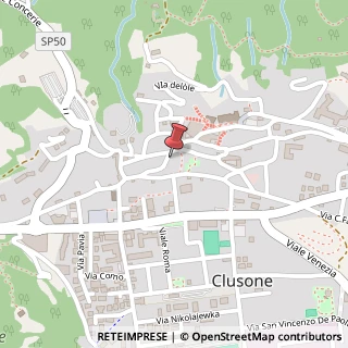 Mappa Via Baradello,  6, 24023 Clusone, Bergamo (Lombardia)