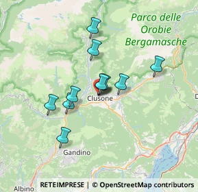 Mappa Piazza Marinoni, 24023 Clusone BG, Italia (5.12727)