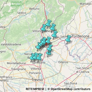 Mappa Via Matteotti Giacomo, 31020 San Vendemiano TV, Italia (8.93)