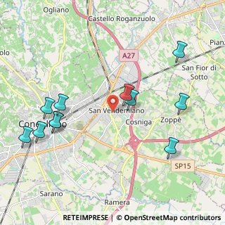 Mappa Via Matteotti Giacomo, 31020 San Vendemiano TV, Italia (2.33273)