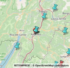 Mappa Via Riva, 38068 Rovereto TN, Italia (21.02727)