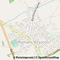Map Romans d'Isonzo