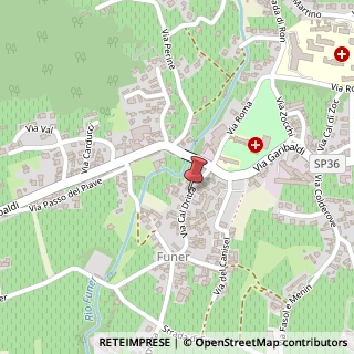 Mappa Via Cal Dritta, 33/B, 31049 Valdobbiadene, Treviso (Veneto)