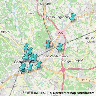 Mappa Via Michelangelo Buonarroti, 31020 San Vendemiano TV, Italia (2.21154)