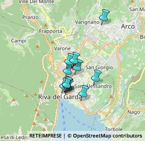 Mappa Via Maria Montessori, 38066 Riva del Garda TN, Italia (1.13583)