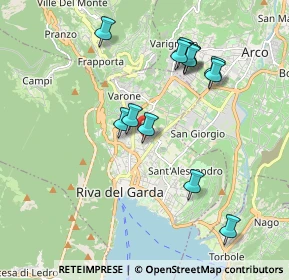 Mappa Via Maria Montessori, 38066 Riva del Garda TN, Italia (1.85538)