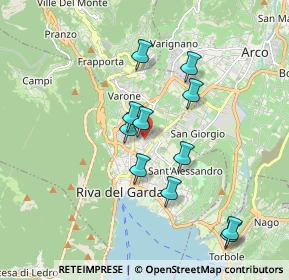 Mappa Via Maria Montessori, 38066 Riva del Garda TN, Italia (1.63545)