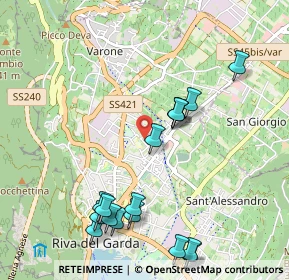 Mappa Via Maria Montessori, 38066 Riva del Garda TN, Italia (1.14118)