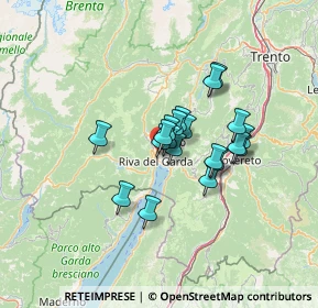 Mappa Via Maria Montessori, 38066 Riva del Garda TN, Italia (9.0455)