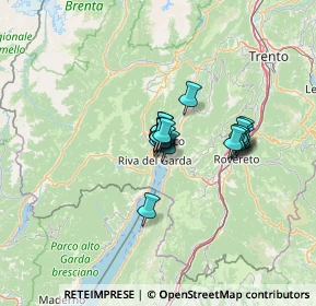 Mappa Via Maria Montessori, 38066 Riva del Garda TN, Italia (7.525)