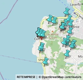 Mappa Via San Rocco, 21014 Laveno-Mombello VA, Italia (0.86923)