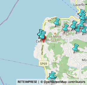 Mappa Via San Rocco, 21014 Laveno-Mombello VA, Italia (1.3305)