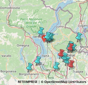 Mappa Via San Rocco, 21014 Laveno-Mombello VA, Italia (15.40412)