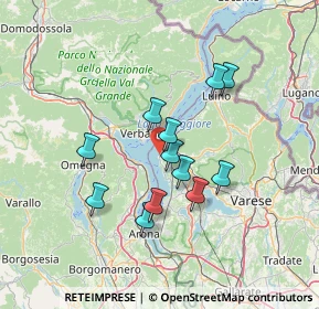 Mappa Via San Rocco, 21014 Laveno-Mombello VA, Italia (11.41833)