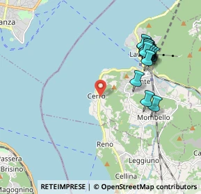 Mappa Via San Rocco, 21014 Laveno-Mombello VA, Italia (2.0475)