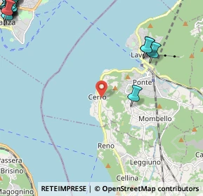 Mappa Via San Rocco, 21014 Laveno-Mombello VA, Italia (4.2025)
